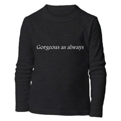Gorgeous as always Black with White Quote Thumbnail