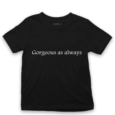 Gorgeous as always Black with White Quote Thumbnail