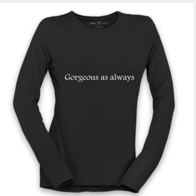 Gorgeous as always Black with White Quote Thumbnail