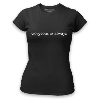 Gorgeous as always Black with White Quote Thumbnail